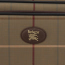 Burberrys Nova Check Shoulder Bag Canvas Beige Gold Auth ep14427A-17
