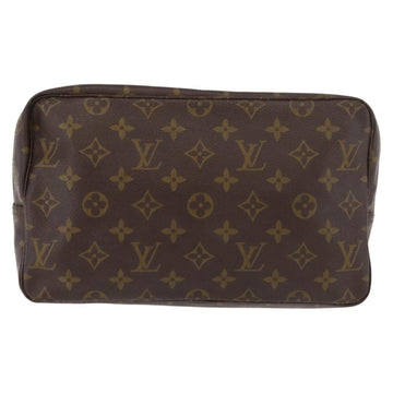 LOUIS VUITTON Monogram Trousse Toilette 28 Clutch Bag M47522 LV Auth ep14433 - 0