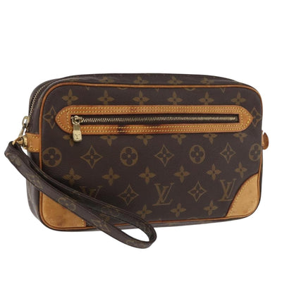 LOUIS VUITTON Monogram Marly Dragonne GM Clutch Bag M51825 LV Auth ep14439