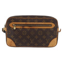 LOUIS VUITTON Monogram Marly Dragonne GM Clutch Bag M51825 LV Auth ep14439-13