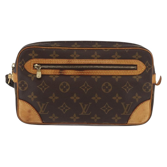 LOUIS VUITTON Monogram Marly Dragonne GM Clutch Bag M51825 LV Auth ep14439