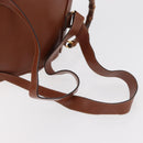 GUCCI Bamboo Backpack Leather Brown Gold 003 2058 0016 Auth ep14447-9