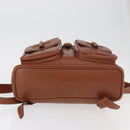 GUCCI Bamboo Backpack Leather Brown Gold 003 2058 0016 Auth ep14447-5