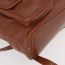GUCCI Bamboo Backpack Leather Brown Gold 003 2058 0016 Auth ep14447-10