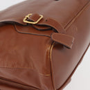 GUCCI Bamboo Backpack Leather Brown Gold 003 2058 0016 Auth ep14447-18