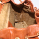 GUCCI Bamboo Backpack Leather Brown Gold 003 2058 0016 Auth ep14447-25