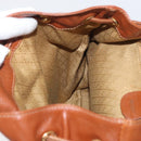 GUCCI Bamboo Backpack Leather Brown Gold 003 2058 0016 Auth ep14447-26