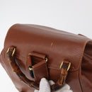 GUCCI Bamboo Backpack Leather Brown Gold 003 2058 0016 Auth ep14447-6
