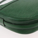 LOUIS VUITTON Epi Jeune Fille MM Shoulder Bag Green M52154 LV Auth ep14448-16
