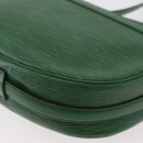 LOUIS VUITTON Epi Jeune Fille MM Shoulder Bag Green M52154 LV Auth ep14448-17