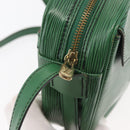 LOUIS VUITTON Epi Jeune Fille MM Shoulder Bag Green M52154 LV Auth ep14448-9