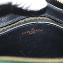 LOUIS VUITTON Epi Jeune Fille MM Shoulder Bag Green M52154 LV Auth ep14448-19