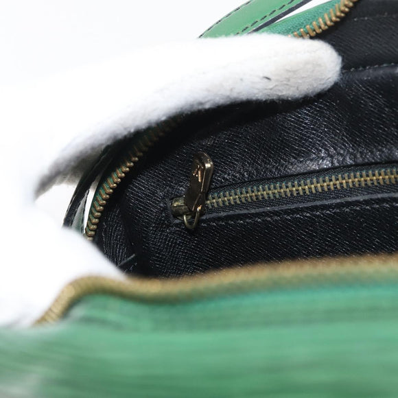 LOUIS VUITTON Epi Jeune Fille MM Shoulder Bag Green M52154 LV Auth ep14448