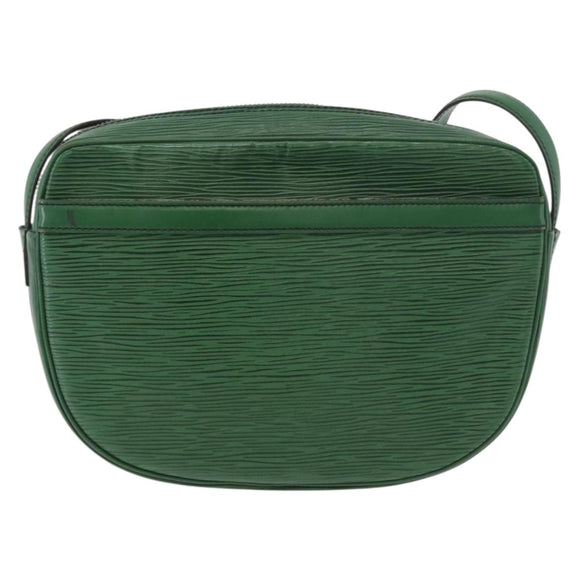 LOUIS VUITTON Epi Jeune Fille MM Shoulder Bag Green M52154 LV Auth ep14448