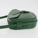 LOUIS VUITTON Epi Jeune Fille MM Shoulder Bag Green M52154 LV Auth ep14448-4