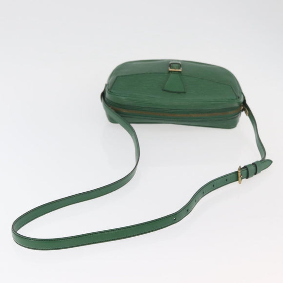 LOUIS VUITTON Epi Jeune Fille MM Shoulder Bag Green M52154 LV Auth ep14448