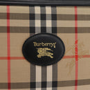 Burberrys Nova Check Shoulder Bag Canvas Beige Gold Auth ep14449A-15