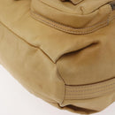 BURBERRY Blue Label Shoulder Bag Leather Beige Auth ep14455-14