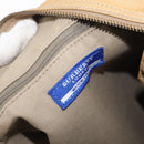 BURBERRY Blue Label Shoulder Bag Leather Beige Auth ep14455-11