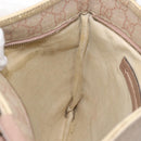 GUCCI GG Supreme Shoulder Bag PVC Pink Gold 295257 Auth ep14460-22