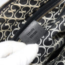 GUCCI Horsebit Hand Bag Leather Black Gold 189890 Auth ep14463-12