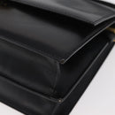 CELINE Umhängetasche Leder Schwarz Gold Original ep14468V-14