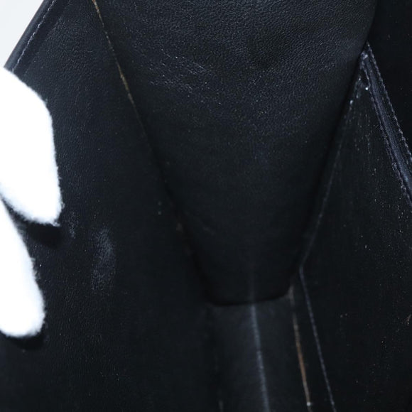 CELINE Umhängetasche Leder Schwarz Gold Original ep14468V