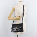 CELINE Umhängetasche Leder Schwarz Gold Original ep14468V-26