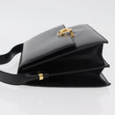 CELINE Umhängetasche Leder Schwarz Gold Original ep14468V-4