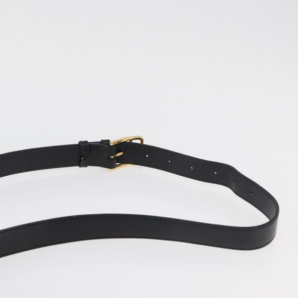 CELINE Umhängetasche Leder Schwarz Gold Original ep14468V