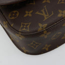 LOUIS VUITTON Monogram Saint Cloud MM Shoulder Bag M51243 LV Auth ep14471-16