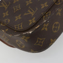 LOUIS VUITTON Monogram Saint Cloud MM Shoulder Bag M51243 LV Auth ep14471-18