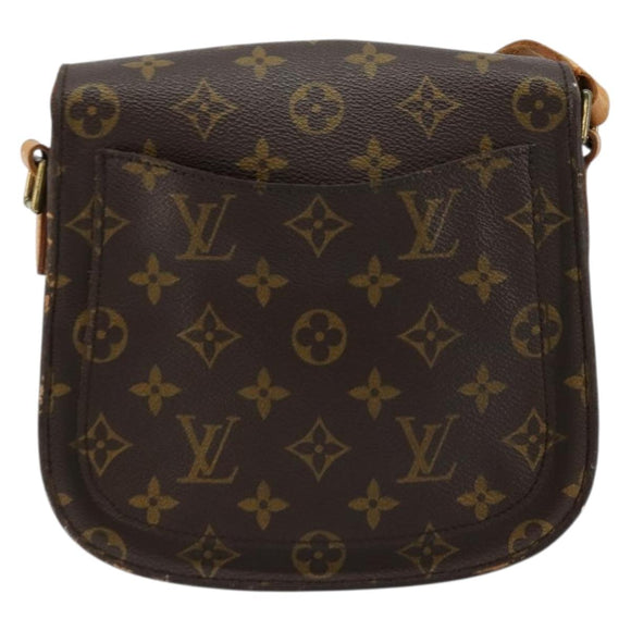 LOUIS VUITTON Monogram Saint Cloud MM Shoulder Bag M51243 LV Auth ep14471