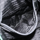 PRADA Backpack Nylon Green Silver Auth ep14472A-24