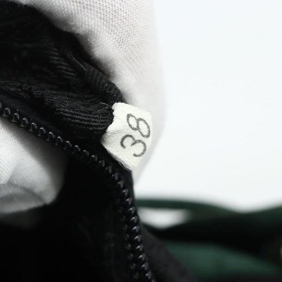 PRADA Backpack Nylon Green Silver Auth ep14472A