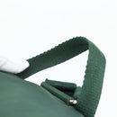 PRADA Backpack Nylon Green Silver Auth ep14472A-8