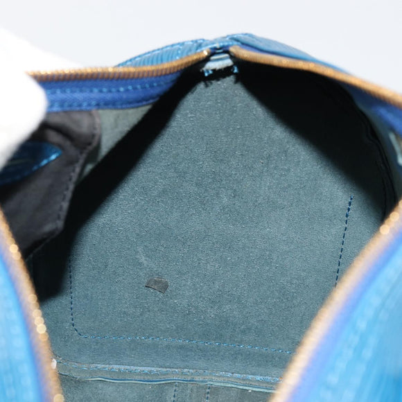 LOUIS VUITTON Epi Speedy 30 Hand Bag Toledo Blue M43005 LV Auth ep14475A