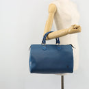 LOUIS VUITTON Epi Speedy 30 Hand Bag Toledo Blue M43005 LV Auth ep14475A-22