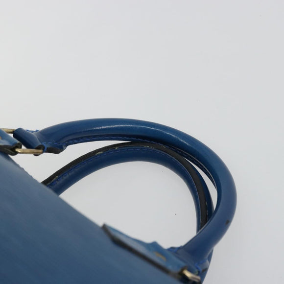 LOUIS VUITTON Epi Speedy 30 Hand Bag Toledo Blue M43005 LV Auth ep14475A