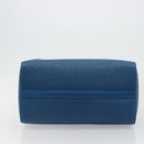 LOUIS VUITTON Epi Speedy 30 Hand Bag Toledo Blue M43005 LV Auth ep14475A-5