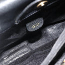 GUCCI Bamboo Hand Bag Suede Black Gold 002 0260 Auth ep14476-10