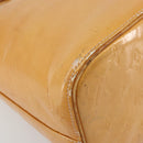 LOUIS VUITTON Monogram Vernis Houston Hand Bag Rose M91054 LV Auth ep14487-17