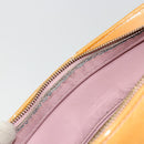 LOUIS VUITTON Monogram Vernis Houston Hand Bag Rose M91054 LV Auth ep14487-10
