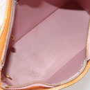 LOUIS VUITTON Monogram Vernis Houston Hand Bag Rose M91054 LV Auth ep14487-11