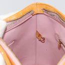 LOUIS VUITTON Monogram Vernis Houston Hand Bag Rose M91054 LV Auth ep14487-22