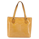 LOUIS VUITTON Monogram Vernis Houston Hand Bag Rose M91054 LV Auth ep14487-2