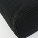 Christian Dior Canage Lady Dior Tote Bag Nylon Black Gold Auth ep14490-14