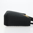 Christian Dior Canage Lady Dior Tote Bag Nylon Black Gold Auth ep14490-3