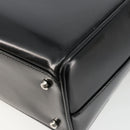 GUCCI Soho Hand Bag Patent Leather Black Silver 000 1274 0505 Auth ep14495-12