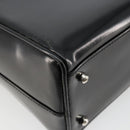 GUCCI Soho Hand Bag Patent Leather Black Silver 000 1274 0505 Auth ep14495-13